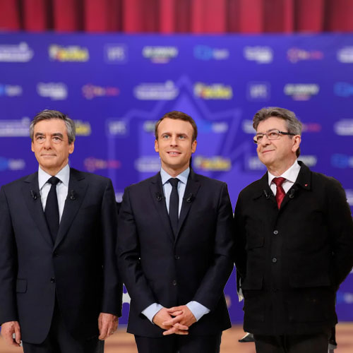 Macron taille 1m77